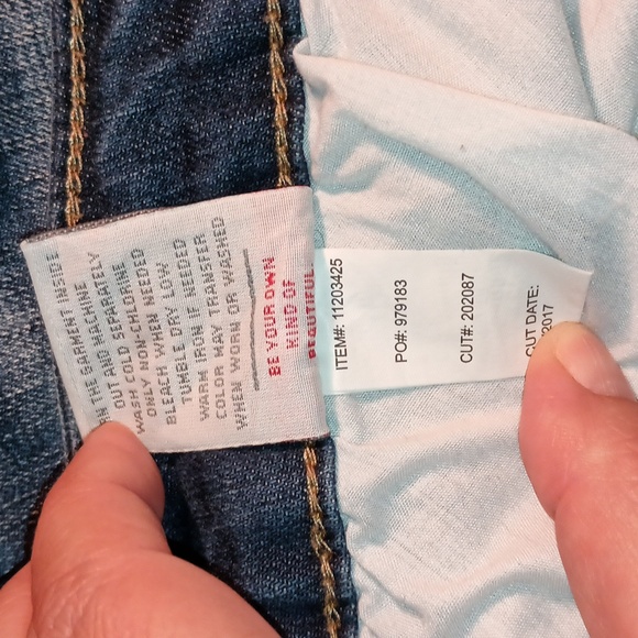 Torrid Denim pants ankle skinny Size 16R stretch - Picture 6 of 10